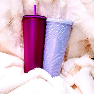 Starbucks VHTF Soft Touch Purple 2pc bundle deal!!